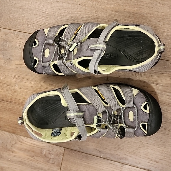 Keen Shoes Keen Commuter Womens Cycle Mountain Biking Gray And